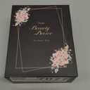 SDKWDH Red Light Therapy for Face and Neck, 7 Color Face Massager Tool for Wrinkles, Double Chin, Vibrating Facial Massager with Thermals for Skin Care, Rose Gold