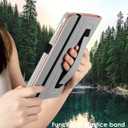 DTTO for iPad Mini 1 2 3 Case, Premium Leather Folio Stand Cover Case with Multi-Angle Viewing and Auto Wake-Sleep Function, Front Pocket for iPad Mini 1/Mini 2/Mini 3 - Rose Gold