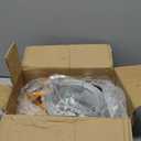 Garage Door Hardware Kit, Roller/Hinge/Top Bracket/Wire Rope, 2" Garage Door Roller Nylon Layer Stem for 7' Height Garage Doors