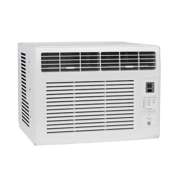 6,000 BTU 115V Window Air Conditioner Cools 250 Sq. Ft. with Remote Control in White