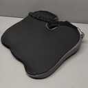 Seat Cushion for Office Chair, Wedge Car Seat Cushion, Memory Foam Truck Seat Cushion for Sciatica Tailbone Pain Relief, Long Driving, Coccyx, 17" x 17" x 5"