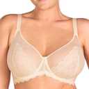 HSIA Minimizer Bras for Women Large Bust Full Coverage Lace Plus Size Bra - Mermaid Scales, 40G