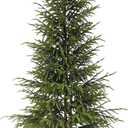4ft Christmas Norfolk Pine Tree Artificial Christmas Tree Faux Potted Plants for Front Porch Christmas Indoor Outdoor Decor