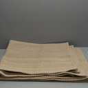 Washable Woven Hallway Runner Rug, 2x8 Natural Beige Cotton Rug Runners for Entryway Non-Slip Long Kitchen Mat, Modern Neutral Indoor Outdoor Throw Runner Carpet for Porch Potio