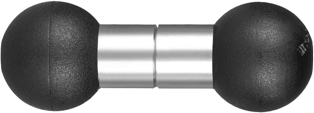 FANAUE Aluminum 17mm to 17mm Ball Head Adapter, Compatible with Garmin and Other GPS Devices with Connection