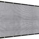 LOVE STORY 6x12FT Shade Cloth for Plant Heavy Duty Knitted Mesh Tarp with Grommets Screen Mesh Netting for Garden Patio Porch Pools Greenhouse Dump Truck