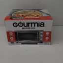 Gourmia GTF7350 6-in-1 Multi-function, Stainless Steel Air Fryer Oven - 6 Cooking Functions - Fry Basket, Oven Rack, Baking Pan & Crumb Tray, Included + Recipe Book