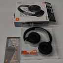 JBL Tune 510BT - Bluetooth headphones with up to 40 hours battery, microphone for call, foldable and comfortable, Android and iOs compatible (Black)