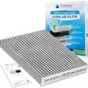 Femota Certified MERV 13 Cabin Air Filter with Activated Carbon, CF12002 for Kia Soul (2014-2019), Kia Soul EV (2015-2019), OE: 97133-B2000.