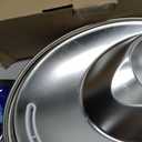 ORSDA Cat Water Fountain Stainless Steel 67oz/2L, Automatic Pet Drinking Fountain with Water Level Window, Dog Water Bowl for Cats and Small Dogs- 12Pcs Filters (D36)