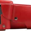 MegaGear Ever Ready Leather Camera Case & Strap - Compatible with Canon EOS Rebel T6s/760D/8000D (18-55mm)