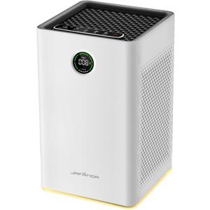 Jafnda Air Purifiers for Home Large Room Up To 1190ft, True HEPA 13 Filter, Activated Carbon Remove 99.97% Dust Smoke Odor Pollen Pets Hair Dander Allergies, Quiet Sleep Mode 23dB, Night Light