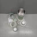 Xaproo 22oz Breast Milk Cooler Bottle, Breastmilk Cooler with 360 Cooling for 24 Hours, Portable Milk Chiller for Breastmilk with 2pcs Baby Bottles, Breast Milk Storage Bags for Baby, BPA-Free (Green)