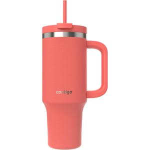 Contigo Streeterville 40oz Tumbler Stainless Steel Vacuum Insulated Leak-Proof Cold for 29 Hours, Coral