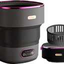 Portable Washing Machine, Underwear Washing Machines, Foldable Washing Machine with Capacity of 15L,Deeply Clean Underwear for Apartments, Camping, Traveling