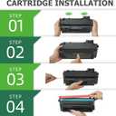 Aztech 05A CE505A Toner Cartridge Black Compatible for HP LaserJet CE505A 05A for HP LaserJet P2035 Toner Cartridge P2035N P2055DN 2055DN 2035N P2030 P2050 P2055D P2055X 2055D 2055X Printer 2 Pack
