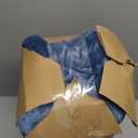 Bedsure GentleSoft Sherpa Fleece Blanket Queen Size for Bed, Non-Heated, Thick and Warm Throw for Women and Men, Soft Fuzzy Plush Queen Blanket for Winter, Slate Blue, 90x90 Inches