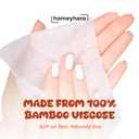 Travel Baby Wipes - 24 Pack of 192 Moist Wipes, Leak-Proof Design Fragrance-Free, Hypoallergenic, 100% Bamboo, Alcohol-Free, Biodegradable Travel Wet Wipes - Safe for Sensitive Skin (Sunset Elephant)