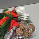 20 Pcs Artificial Christmas Flowers Bouquet Poinsettia Pine Cones Red Holly Berries Stems Floral Picks Branches for Christmas Tree Decoration Vase Crafts Holiday Wreath(Red, Green, White)