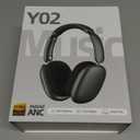 Wentronic Y02 Active Noise Cancelling Headphones 5 EQ Music Modes,Hi-Res Audio