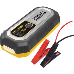 STANLEY LJ12FC 1200A Lithium Jump Starter with 15 Watt USB-A and USB-C Power, Includes Clamps and Carrying Case
