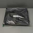 Outus 24 Sets Black Gift Bags Paper Kraft Bags with 24 Pcs Copy Papers 4 Different Sizes in 6/8/11/13 Inches for Birthday Graduations Parties Wedding