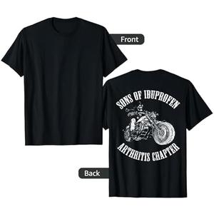 Sons of Ibuprofen Arthritis Chapter Biker T-Shirt BACK T-Shirt