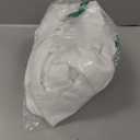 jinchan White Curtains for Living Room Bedroom Linen Textured Curtains 96 Inches Long Farmhouse Casual Weave Back Tab Drapes Light Filtering Window Draps 2 Panels