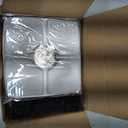 Comsmart Pet Fountain Filter Set, 3 Triple Filtration System Replacement Cat Water Fountain Filters for Square 84oz/2.5L Automatic Pet Fountain Cat Water Fountain (Pack of 8)