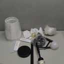 20 inch Battery Operated Wall Sconces Set of 2, Wireless Wall Lights with Rechargeable Bulbs & Remote, 15 Colors & Dimmable, Battery Powered Wall Lights for Bedroom, Living Room, Hallway, Black