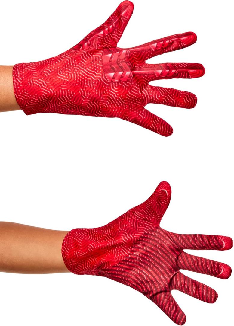DC The Flash Movie: The Flash Gloves for Kids by Rubies, Boy's No Size