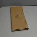 Wood Vanity Tray, Bathroom Counter Solid Walnut Organizer, Toilet Tank Top Wooden Serving Plate for Dinner Tea Coffee (Natural Walnut Color, 14 x 5.9 inch)