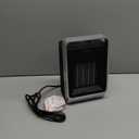 Space Heaters for Indoor Use, 1500W Portable Electric Heater with Thermostat, Ceramic Heater for Room Bedroom Office Under Desk with 3 Heating Levels, Safe Tip-Over Protection