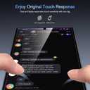 bersem 3 Pack for Samsung Galaxy S24 Ultra Screen Protector + 1 Pack Camera Lens Protector, 9H+ Tempered Glass Film with Customized Installation Tray, Military Grade Shatterproof, HD Clear