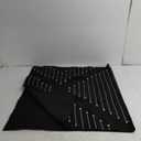 LIVEBOX Boho Black Rug for Kitchen,3' x 5' Washable Area Rug for Entryway,Moroccan Cotton Throw Rugs Morden Indoor Carpet Door Mat for Bedroom Laundry Room Hallway