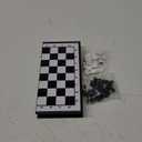 Chess Sets Travel Board Games: Magnetic Folding Chess Board with Instructions Teen Gifts Family Games Educational Toys for Kids and Adults 9.5 Inch (White-black)