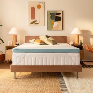 Tempur-Pedic TEMPUR-Adapt + Cooling 3-Inch Twin Mattress Topper Medium Luxury Premium Foam, Washable Cover, Medium Cooling Topper, white