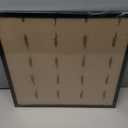 OMAIGAR 18x18 Picture Frame for 18 by 18 Square Poster Photo Canvas Certificate White High Transparent Photo Frame Wall Desktop Horizontal Vertical 18 x 18