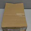 Gold Glass Jewelry Box, Vintage Glass Box with Lid with Chain Rectangle Keepsake Box Trinket Box Card Box Jewelry Display Organizer for Weddings, Events, Birthday Party(8.66x5.31x1.77in)