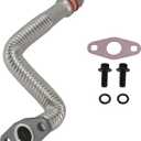 maXpeedingrods Turbo Oil Return Drain Line 5135786AB for Dodge Cummins 5.9L Diesel 2004 2005 2006 2007, Turbocharger Oil Return Hose Line, 3970875