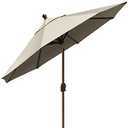 EliteShade USA 10-Year-Non-Fading 9Ft Market Umbrella Patio Umbrella Outdoor Table Umbrella with Ventilation, Antique Beige