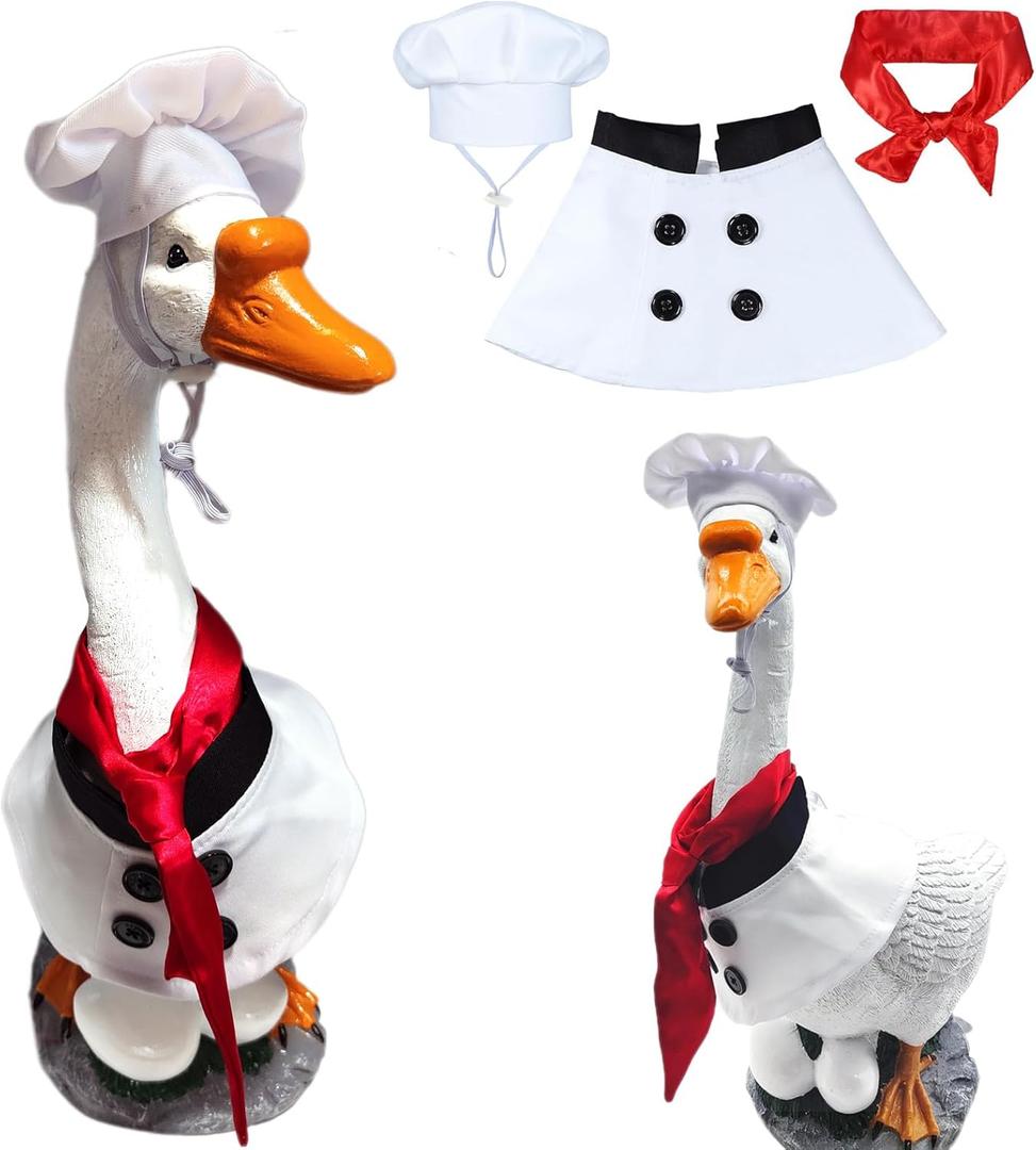 Halloween Dog Costumes 3PACK Pet Chef Hat Chef Coat with Red Scarf Funny Chef Uniform Baker Cooking Clothes Halloween Outfits for Small Medium Large Dogs Cats Puppy Kitten Cosplay Apparel (S/M)