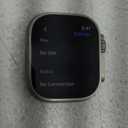 Apple Watch Ultra [GPS + Cellular 49mm] Titanium Case with Midnight Ocean Band, One Size 