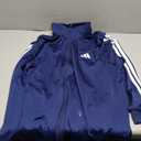 adidas Men's 3-Stripes Tricot Track Top (XX-Large, Dark Blue)