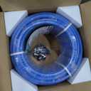 Compressed Air Piping System with 3/4 Inch ID x 200 feet 5-Way Multi-Outlet Aluminum Manifolds with individual Pressure Gauge HDPE Tubing Shop Air Line Kit, Air Compressor Line Kit | 200 PSI | 9120G