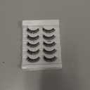 KISS Looks So Natural, False Eyelashes, 'Shy', 12mm, Includes 5 Pairs Of Lashes, Easy to Apply, Reusable Lash Clusters