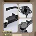 PC3Z-6A785-A Air Oil Separator Assembly Compatible with Ford F250 F350 Super Duty 2023-2024 OR 2011+ 6.7L Powerstroke Diesel - PCV CCV Vent Valve Engine Crankcase