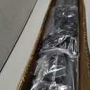Shower Curtain Rod Tension No Drilling, Adjustable 51-128In,Black