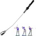 Golf Grip Swing Training Aid, Golf Grip Trainer for Warm-up, Golf Training aid, Golf Swing Trainer, Golf Grips, Right-Handed Grip Trainer Golf Club, Weighted Golf Swing Trainer