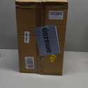 MASTERTOP Small Mop and Bucket with Wringer Set, Spin Mop Cleaning System with 3 Mop Pads,Spinning Mop Bucket for Floor Cleaning, 50.4" Extended Handle (Gray + Green)